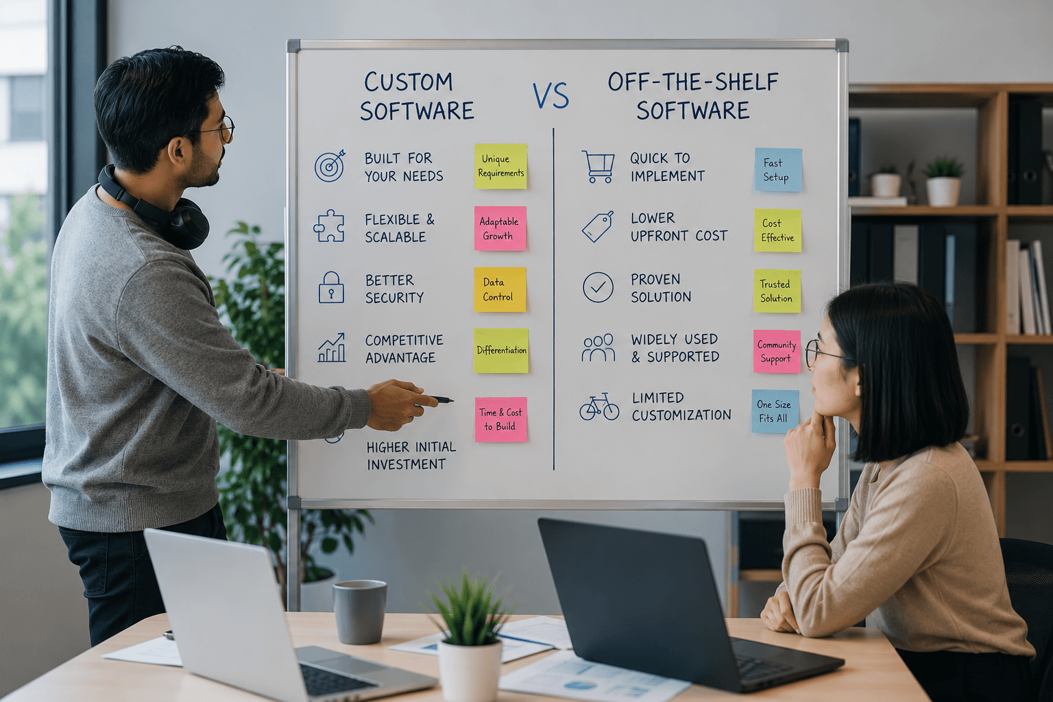 Custom Software vs Off-the-Shelf Software: Which Is Right for Your Business?
