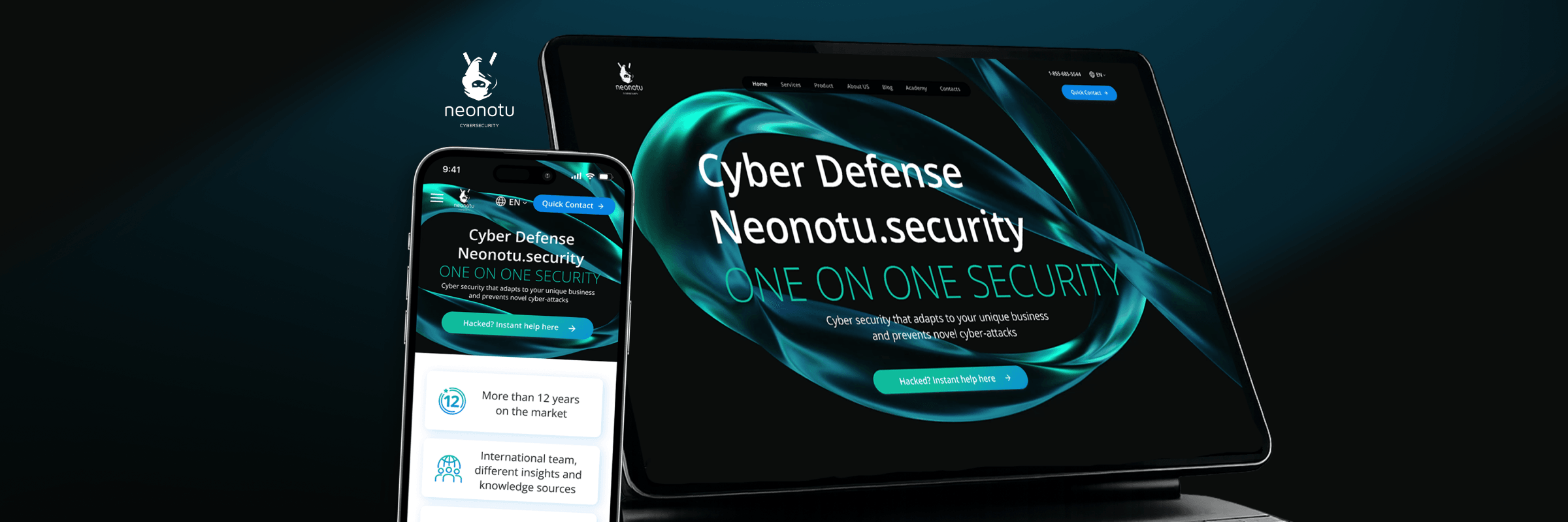 Neonotu Cybersecurity Website