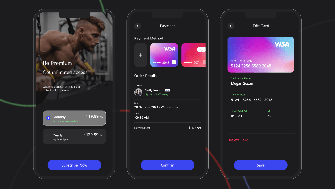 Fitness and Workout App Approach