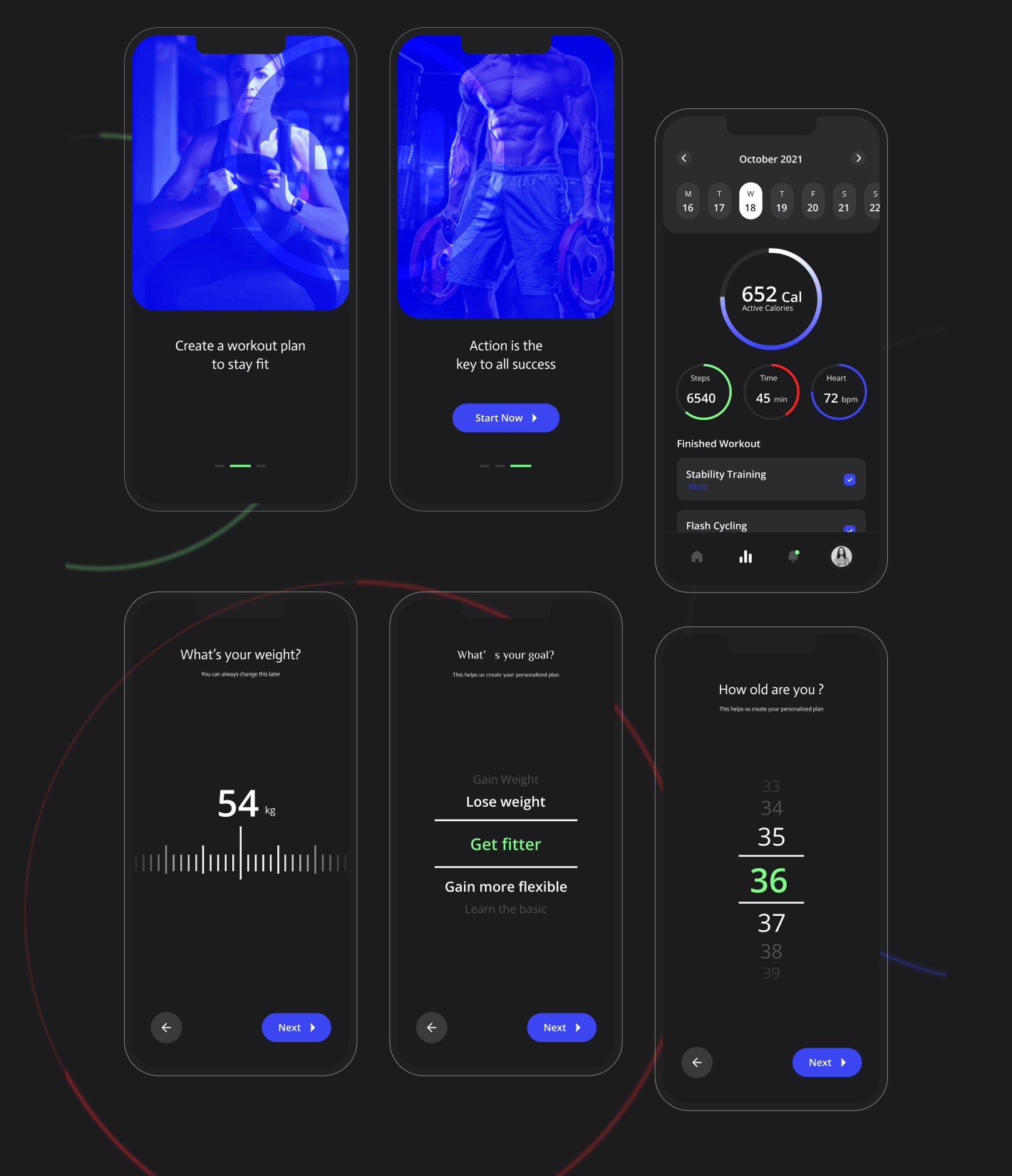 Fitness and Workout App Results 1