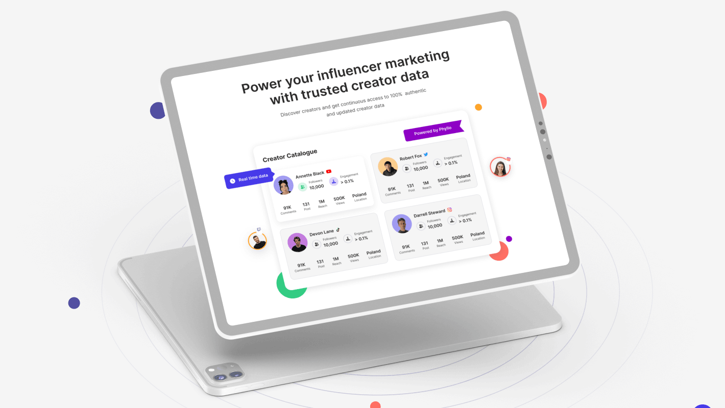 Creator Data Infrastructure Platform Approach