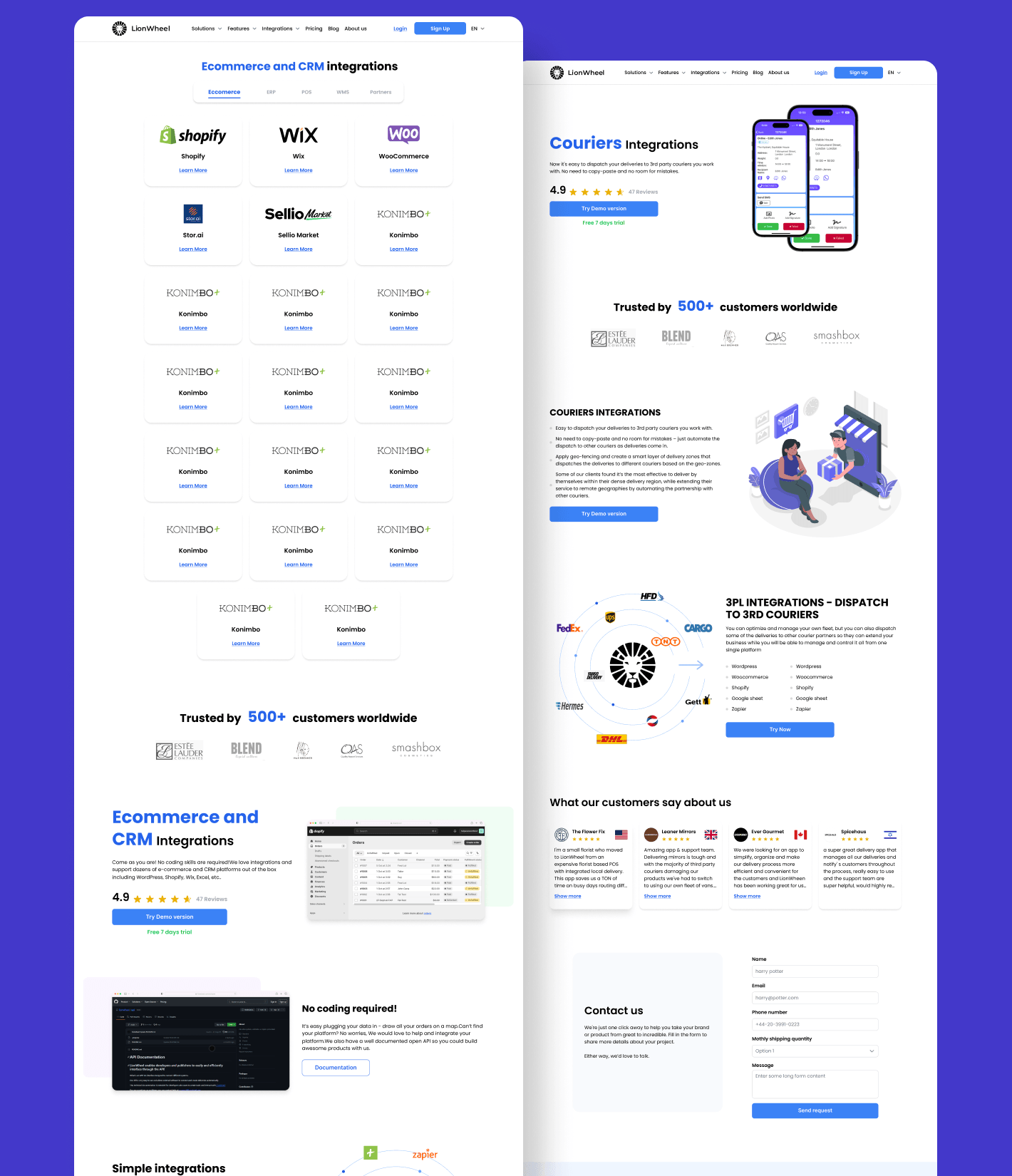 Logistics Management Platform Results 2